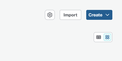 Import dashboard function