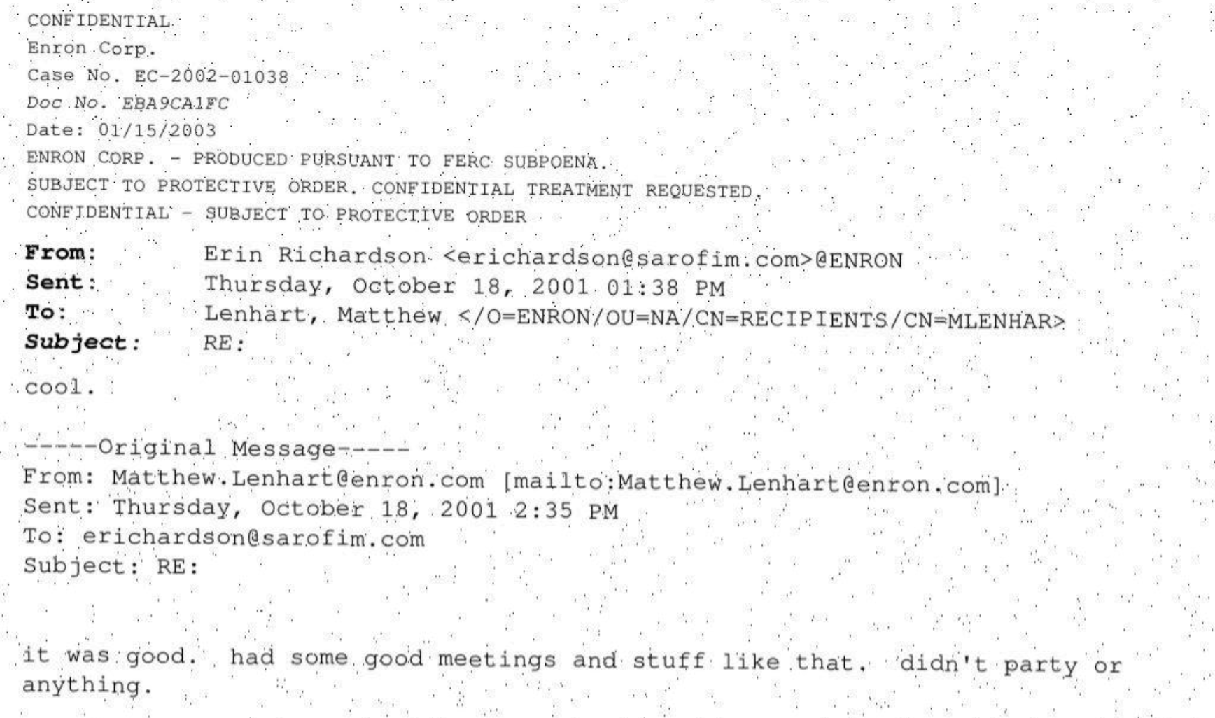 Page 1 of a scanned email — human-readable but PyMuPDF returns nothing