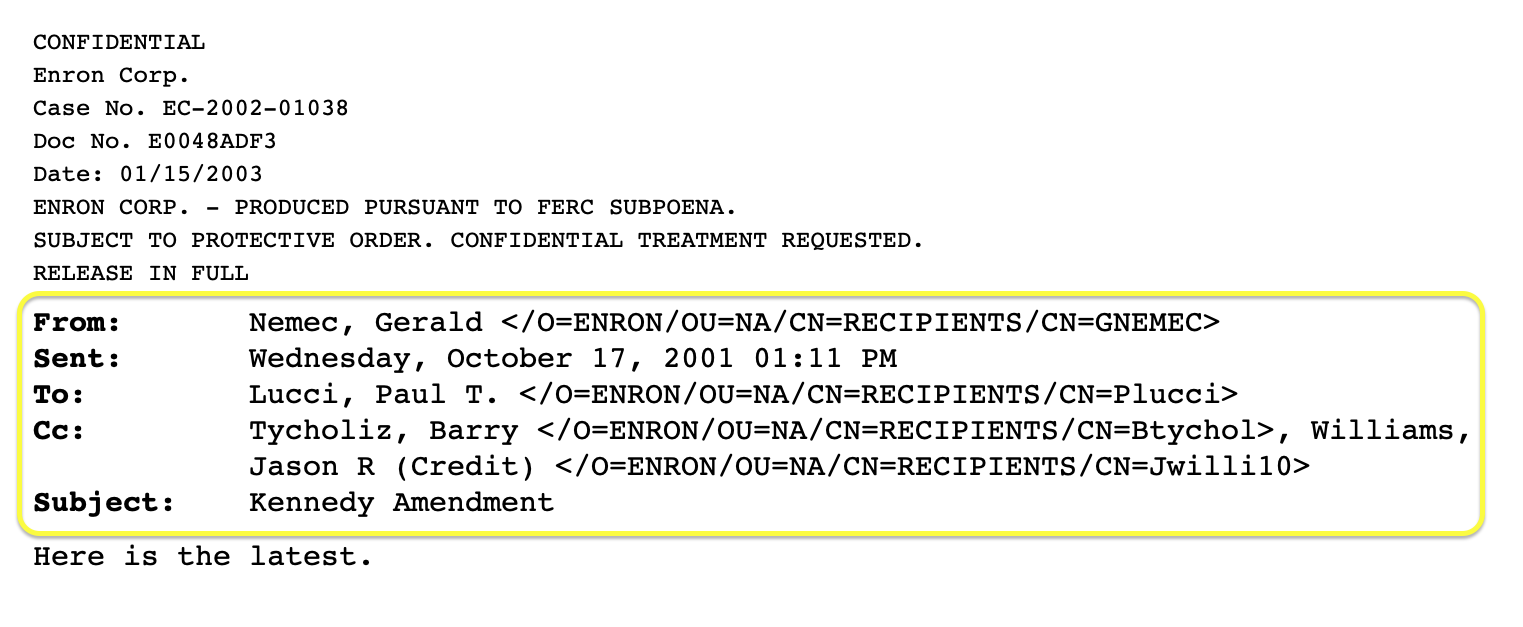 The header section of E0048ADF3.pdf showing From